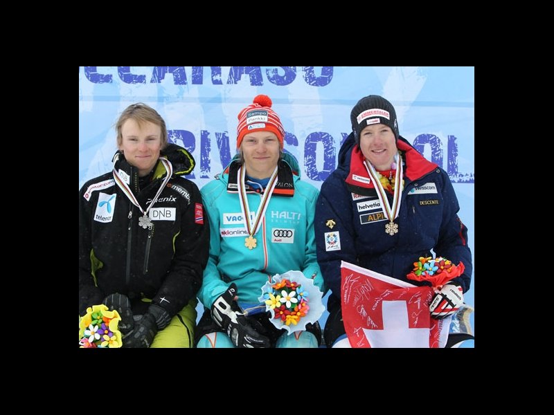 Santeri Paloniemi, Henrik Kristoffersen, Reto Schmidiger 