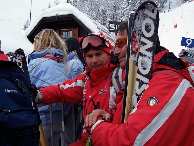 Flavio Roda e Norman Bergamelli