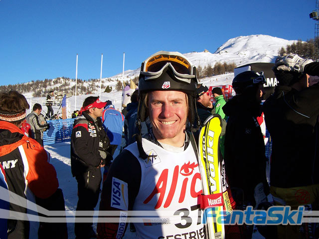 Il 20enne americano Ted Ligety, buon 15esimo al traguardo