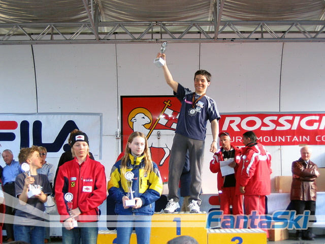 Un atleta particolarmente felice
