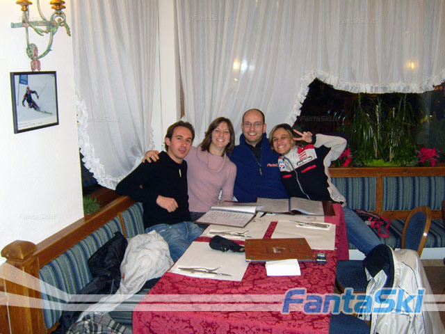 Denis, Claudia, Luca e Silvia