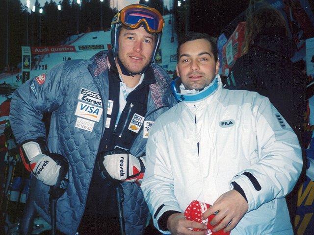 Bode Miller con Alitalia
