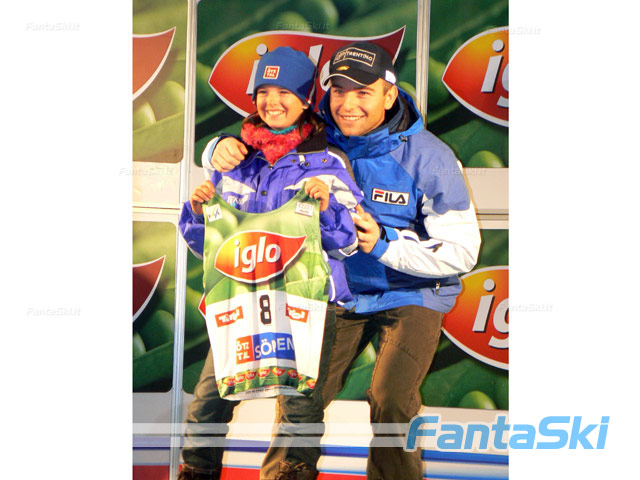 Il trentino Davide Simoncelli al rientro pesca il numero 8