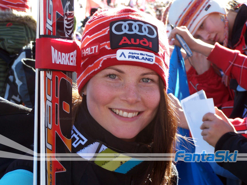 Sorridente e simpatica: Sanni Leinonen