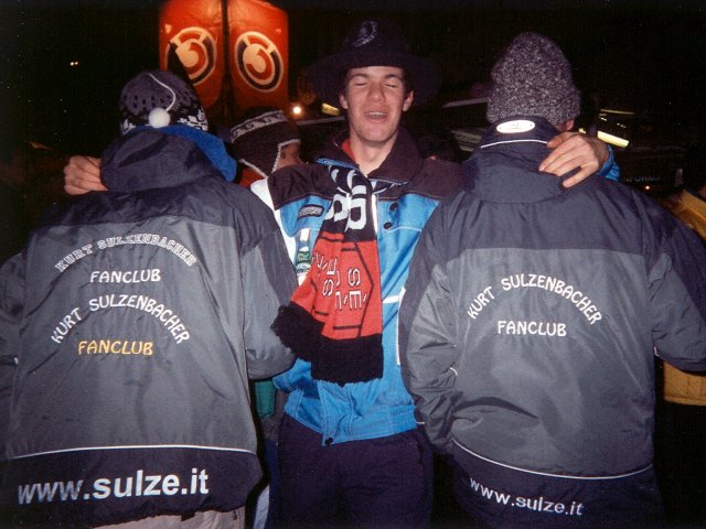 ...i sobri tifosi di Sulze