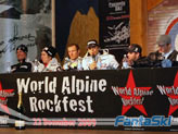 conferenza stampa finale del World Alpine Rockfest
