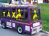 Taxi elettrici a Saas Fee