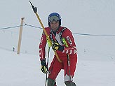 Manfred Moelgg sullo skilift