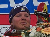 La vincitrice Anja Paerson 