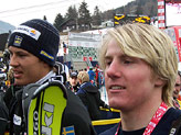 Ted Ligety e, più indietro, Andre Myhrer