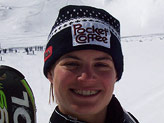 Una sorridente Karen Putzer
