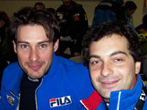Gianchi Bergamelli e Gabriele "Alitalia" Pezzaglia
