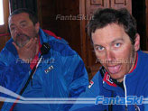 Ravetto e Carca, slalom coachs