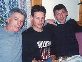 Gancarlo Bergamelli con Bepi, Giamma e Luca