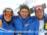Beppe Bianchini con Giuliano Razzoli e Luca Moretti