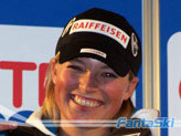 sorride Lara Gut: 5° posto che è anche il suo primo risultato in gigante in Cdm