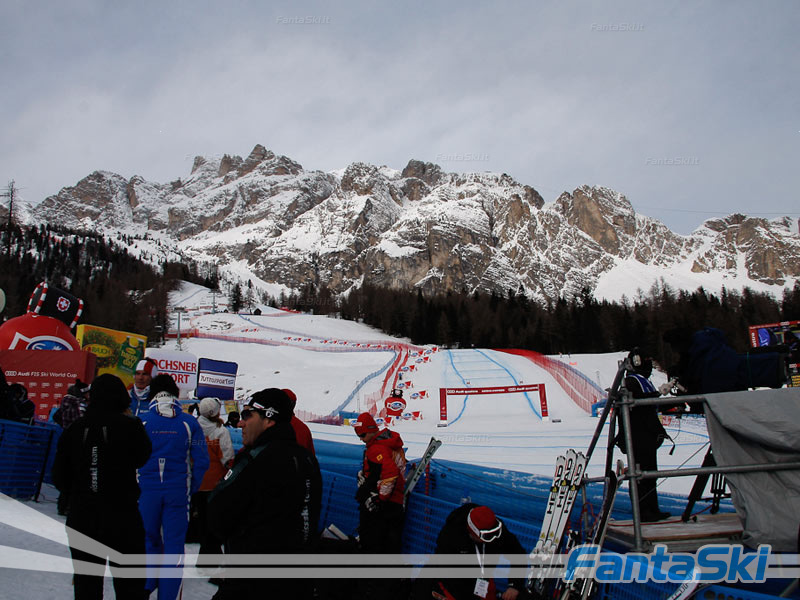 lo splendido scenario delle Tofane