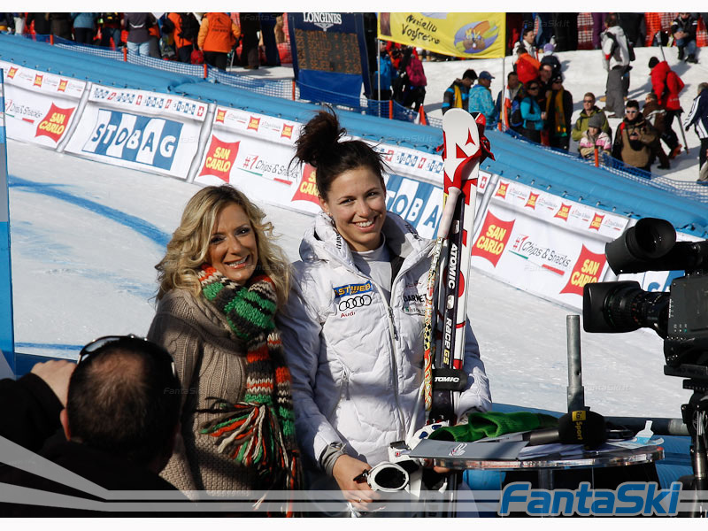 Arianna Secondini (RAI) con Elena Curtoni