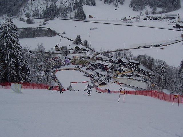 La pista e il parterre