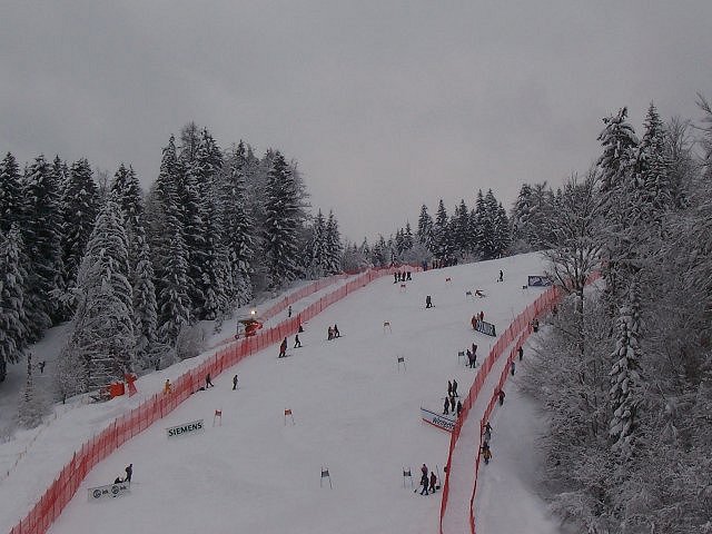 Il muro finale del Podkoren