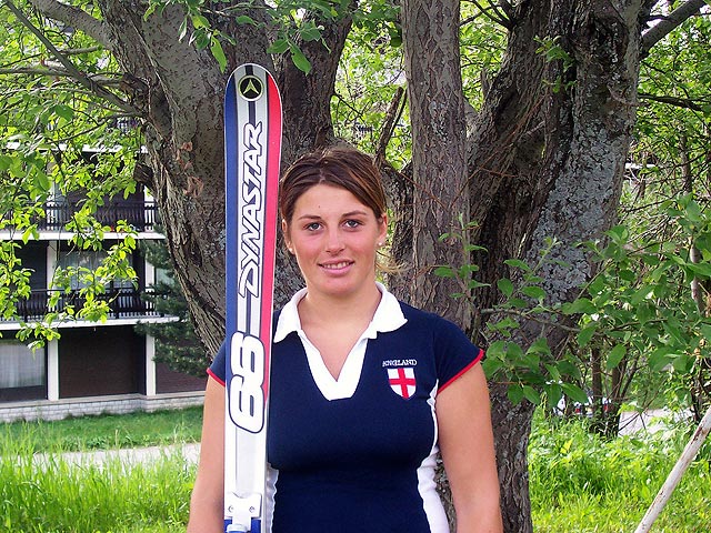 Nadia Fanchini con i suoi Dynastar