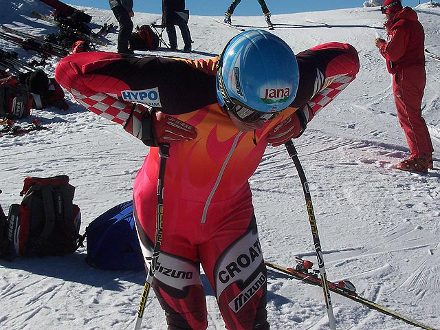 Ivica Kostelic si concentra