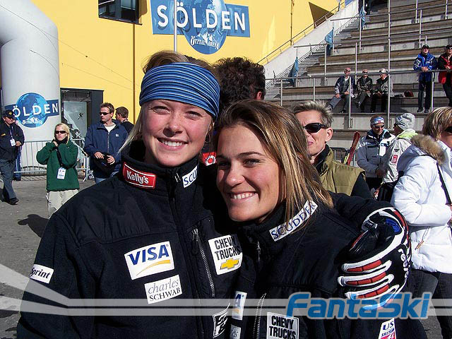 Due giovani atlete della squadra americana