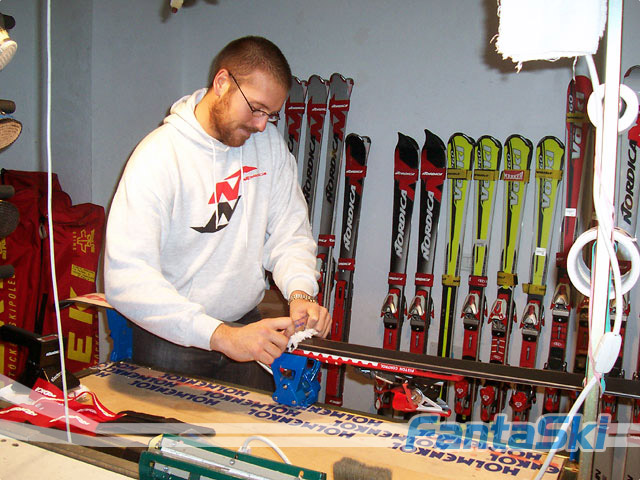 Patrick "Luzzo" Merlo a lavoro