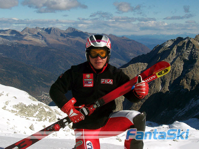 Luca Senoner e il suo Salomon