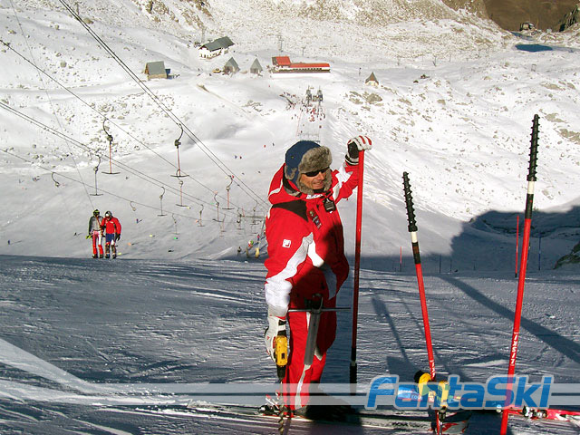 Claudio Manganaro, staff tecnico A slalom 