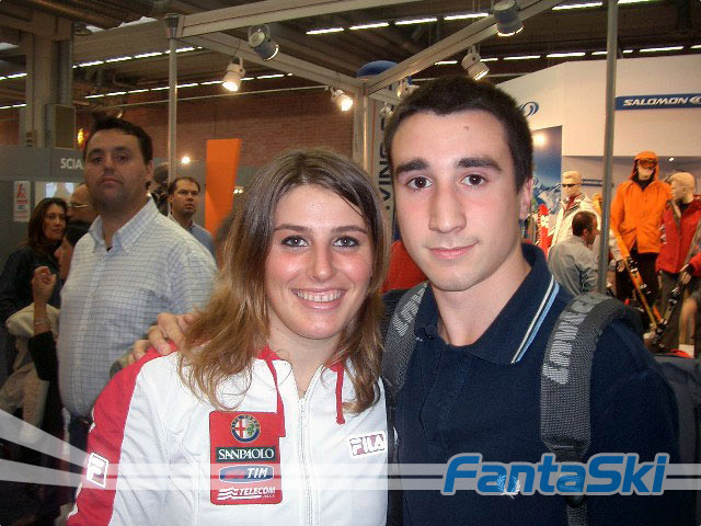 Nadia Fanchini con Albet 86