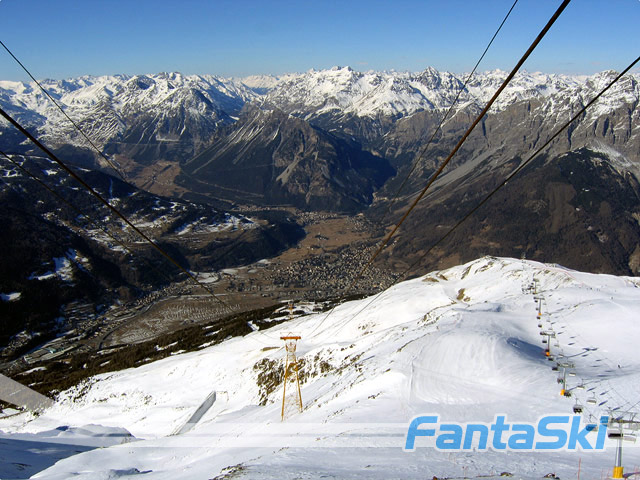 Su a Bormio 3000