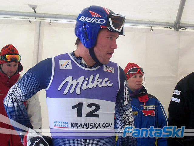 Bode Miller si concentra...