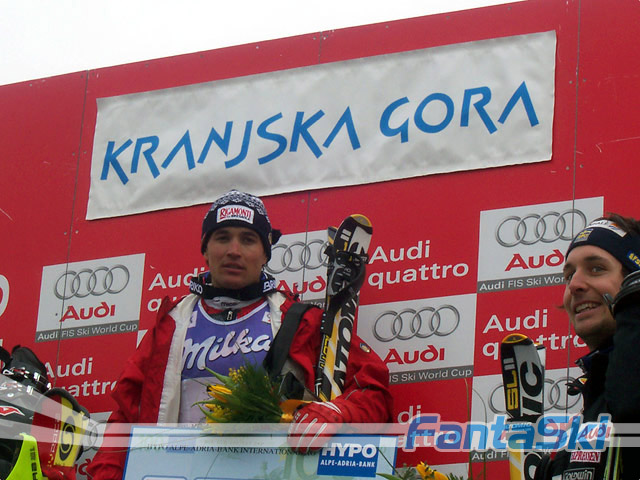Ancora Giorgio durante la premiazione