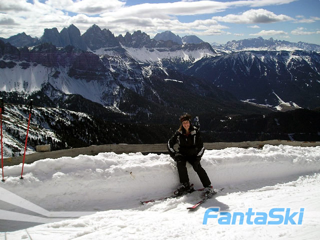 La Zarina incoronata dalle Dolomiti