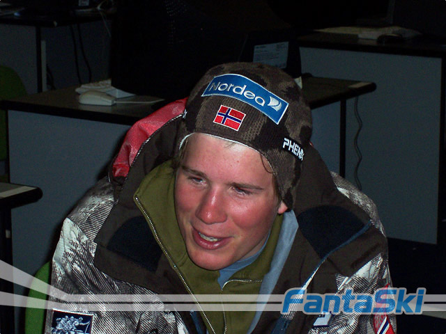 Kjetil Jansrud, il vincitore della Coppa Europa, ex-equo con l’austriaco Hannes Reichelt