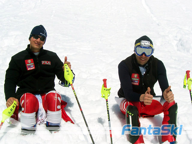 Stefan Thanei e Michael Gufler sotto il sole tropicale di Roccaraso