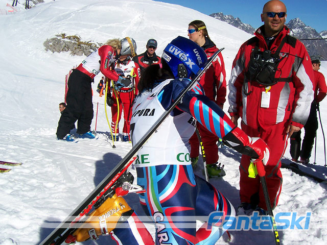 Stretching per Hilary Longhini, squadra C, dalla Val Malmalenco