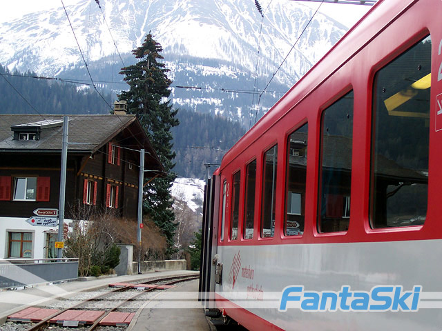 Come tutte le località svizzere, anche Fiesch è servita comodamente dalla ferrovia