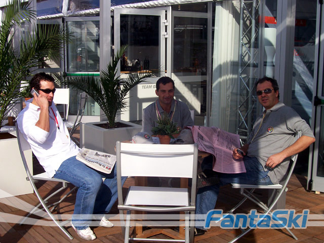 Giorgio Rocca, Gabriele “Alitalia” Pezzaglia e Max Vergani