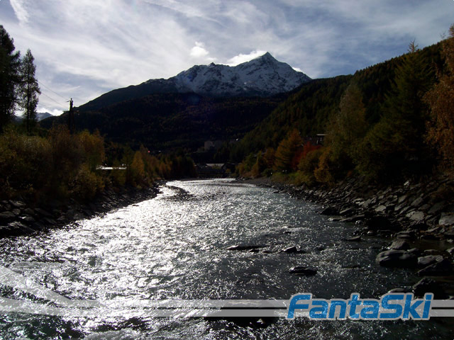 Il fiume che attraversa la Otztal