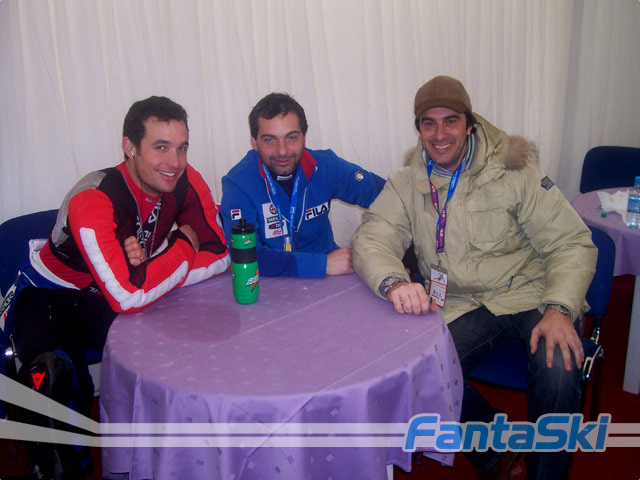 Giorgio Rocca, Gabriele Pezzaglia e Andrea Vidotti 