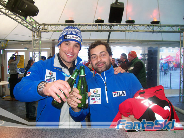 Giorgio e Alitalia festeggiano la vittoria!