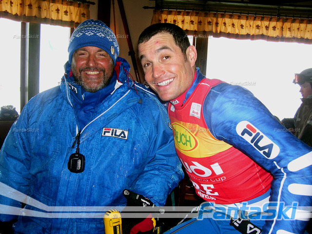Claudio Ravetto con Giorgio Rocca