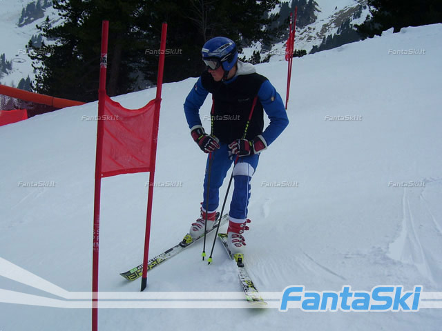 Andreas Erschbamer in ricognizione