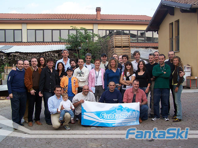 Fantagruppo sullo schuss finale