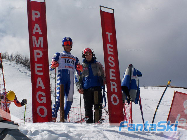 Luca Tiezza, autore del miglior tempo