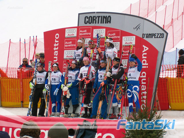 La premiazione di sabato
