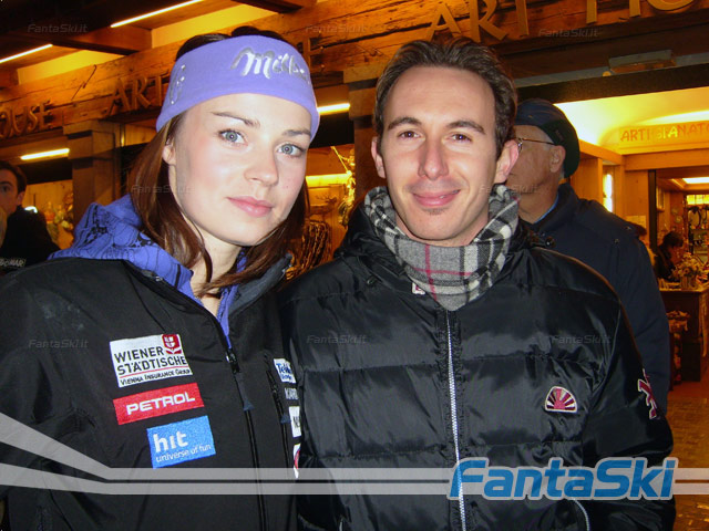 Tina Maze e Denis