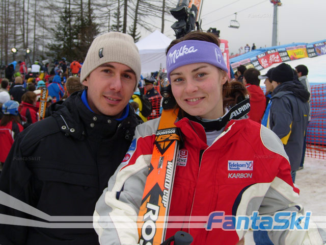 Tina Maze e Denis